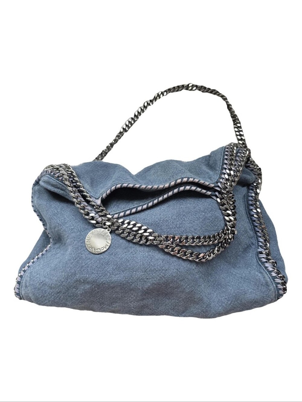 Stella Denim Chain Tote Falabella